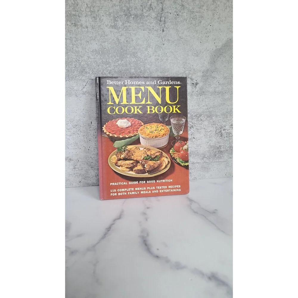 Better Homes and Gardens Menu Cook Book